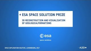 ESA Space Solution prize – 3D reconstruction and visualisation of geological formations