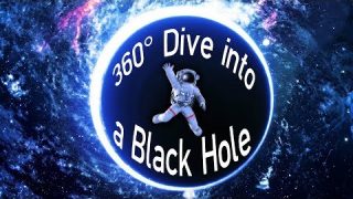 360° Dive into a BLACK HOLE