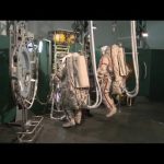 ESA astronauts training for ISS