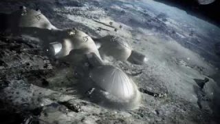 3D-printing a lunar base