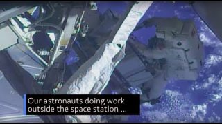 Astronauts Working Outside the Space Station on This Week @NASA – May 18, 2018