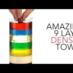 Amazing 9 Layer Density Tower – Sick Science! #012