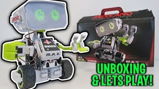 UNBOXING & LETS PLAY – Meccano M.A.X. – Robotic Interactive Toy with Artificial Intelligence