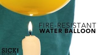 Fire Resistant Water Balloon – Sick Science! #122