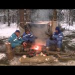 ESA astronaut Tim Peake winter survival training