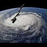 Hurricane Florence From Space on September 10