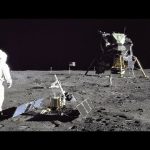 Restored Apollo 11 Moonwalk – Original NASA EVA Mission Video – Walking on the Moon