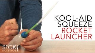 Kool-Aid Squeeze Rocket Launcher – Sick Science! #083