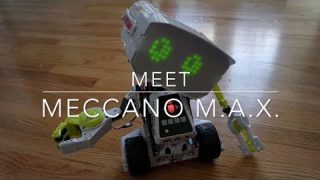 Meet Meccano M.A.X. Interactive Robot with Artificial Intelligence