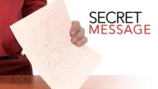 Secret Message – Sick Science #067