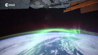 Aurora Australis from Space Station