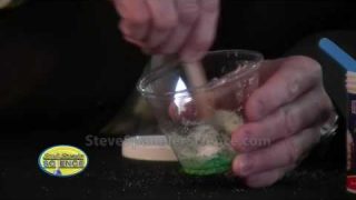 St. Patrick’s Day Science – Making Green Snow!