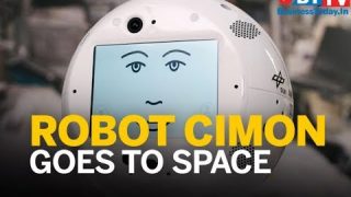 Artificial Intelligence robot CIMON is in space helping astronauts