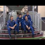 Four ESA astronauts training at Star City
