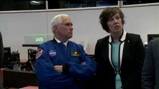 Vice President Pence Tours NASA’s Historic Mission Control in Houston