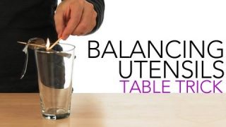 Balancing Utensils Table Trick – Sick Science! #009