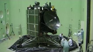 Rosetta Spacecraft at ESA’s ESTEC Test Centre