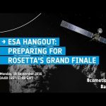 ESAHangout: Preparing for Rosetta’s grand finale