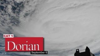 Views of Hurricane Dorian from the International Space Station – September 6, 2019