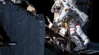 Alpha Magnetic Spectrometer Repair Spacewalk #1, Nov. 15, 2019