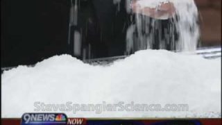 How Instant Snow Polymer Works