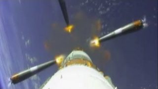 Onboard camera view: launch and separation of Sentinel-1A