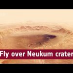 Fly over Neukum crater