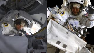 NASA Astronauts Spacewalk Outside the International Space Station on Jan. 15, 2020