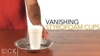 Vanishing Styrofoam Cups – Sick Science! #101