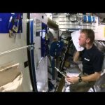 Tim Peake’s space shower