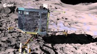 Journey to a comet and science on the surface