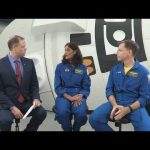 NASA Administrator Jim Bridenstine talks to Commercial Crew Astronauts