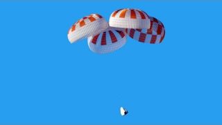 SpaceX Crew Dragon Parachute Test