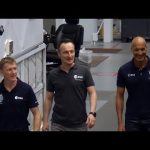 ESA astronauts training in Houston