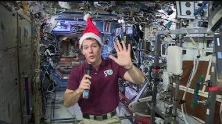 (French) Thomas Pesquet’s space Christmas message
