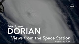 Views of Hurricane Dorian from the International Space Station – August 30, 2019