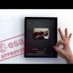 ESA-approved Silver Play Button