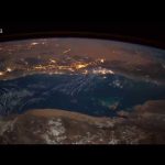 A meteoroid as seen from the Space Station… make a wish!