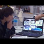 Samantha Cristoforetti, ESA astronaut training in Houston