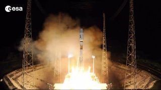 Timelapse film Soyuz flight VS06, with Gaia