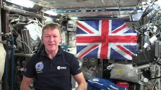 Tim Peake’s message to Her Majesty The Queen