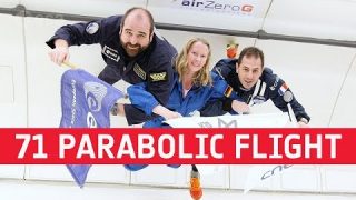 ESA’s 71st parabolic flight campaign experiments