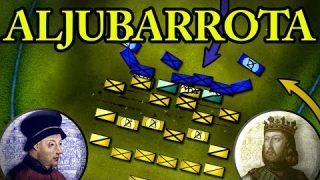 The Battle of Aljubarrota 1385 AD