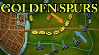 The Battle of the Golden Spurs 1302 AD