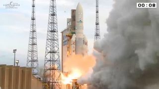Ariane 5 flight VA225 liftoff