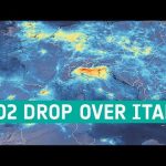 Coronavirus: nitrogen dioxide emissions drop over Italy