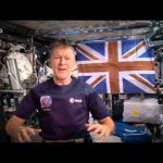 Happy new year from space