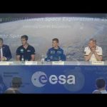 Tim’s first news conference back on Earth