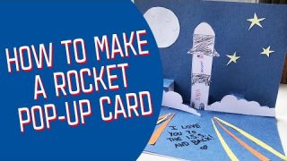 How to Make a Rocket Pop-Up Card