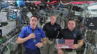 Independence Day Message from Astronauts in Space